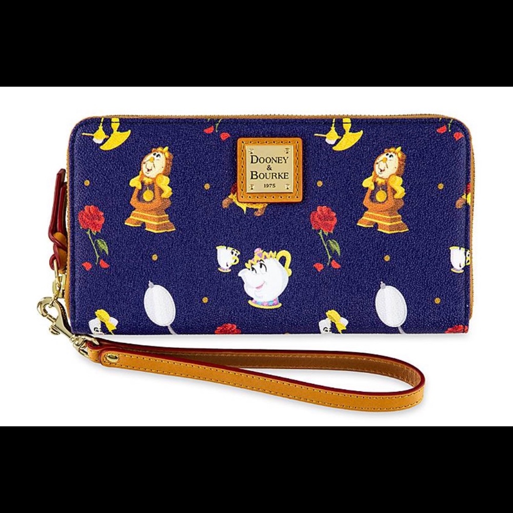 Dooney & Bourke Disney Belle Beauty &Beast Wallet.